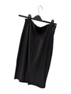 Black Stretchy Skirt with Buttons Frank Lyman Size 4