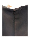 Black Short Skirt with Golden Chain Pariscope Size 6