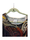 African Style Pattern Drapey Shirt Chagall Size S