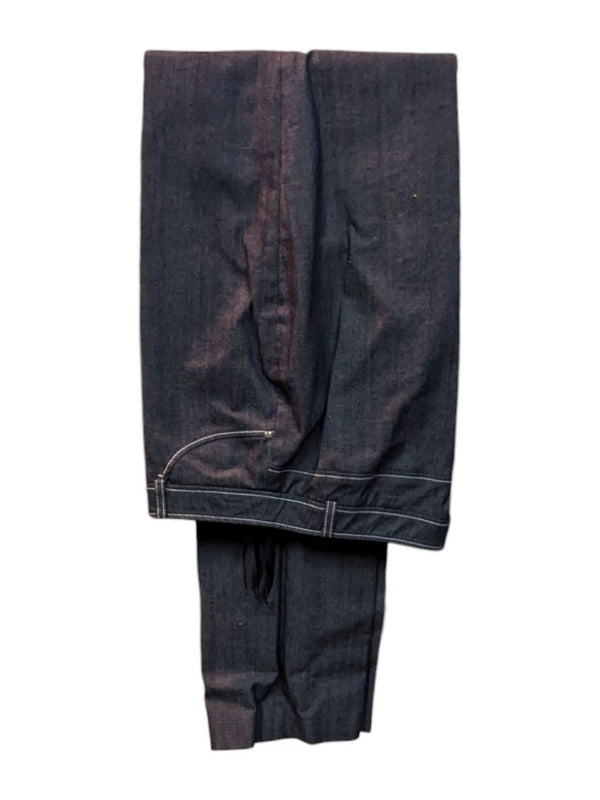 Grey Demin w/ White Lining Blazer and Trouser (set of 2) Laura Size 6