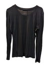 Golden Black Long-Sleeves Cartise Size M