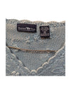 Grey Crochet Sweater Hunters Run Size M