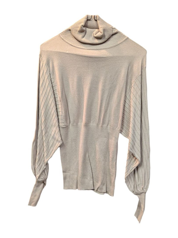 Beige Turtlenek Sweater Ravel Size S