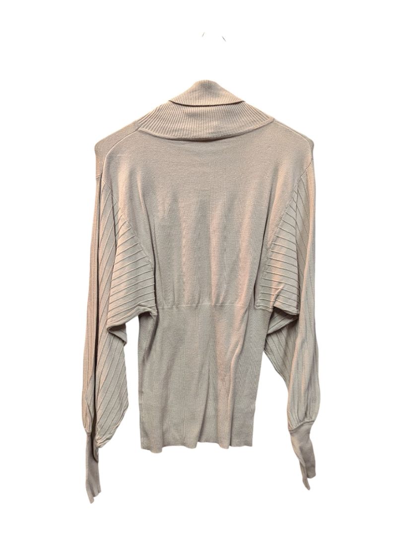Beige Turtlenek Sweater Ravel Size S