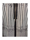 Black and White Line Layered Sweater Jane John Size S