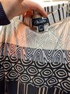 Geometric Pattern Long Skirt Nueva Size 4