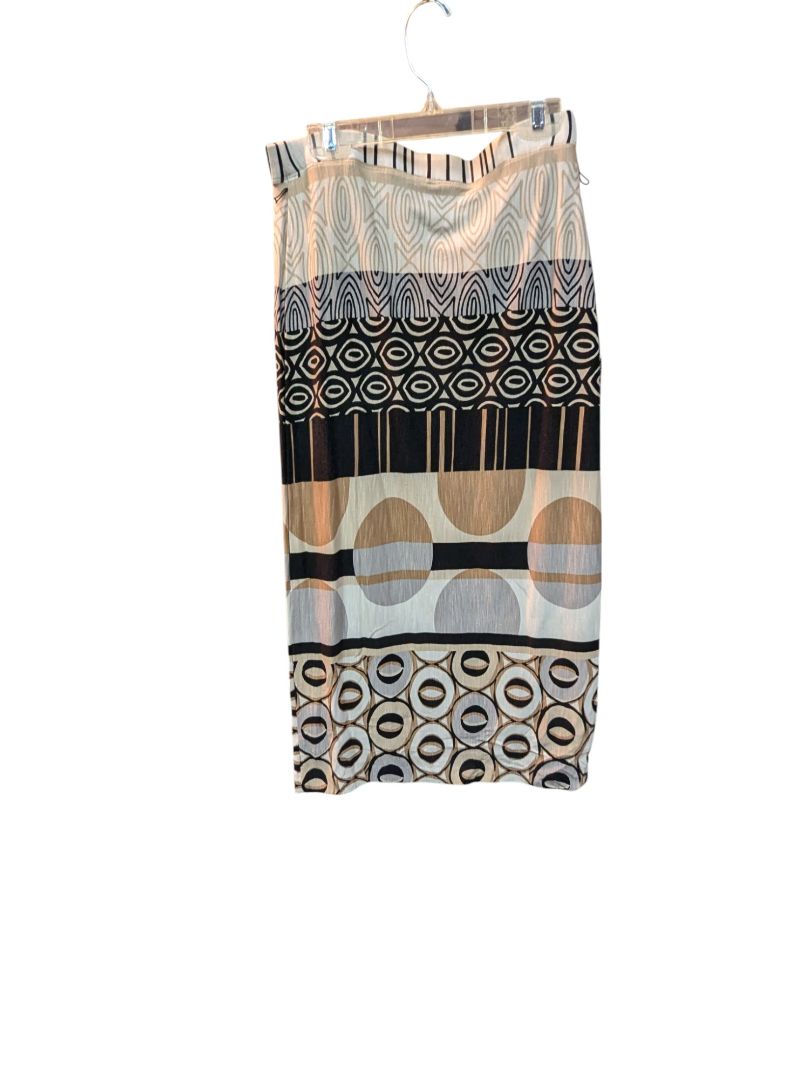 Geometric Pattern Long Skirt Nueva Size 4