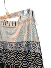 Geometric Pattern Long Skirt Nueva Size 4