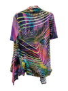 Colourful Strip Open Shirt Frank Lyman Size 2