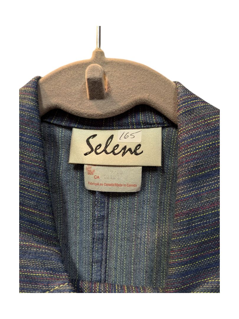 Denim Zip-Up Jacket with Pants (set of 2) Selena