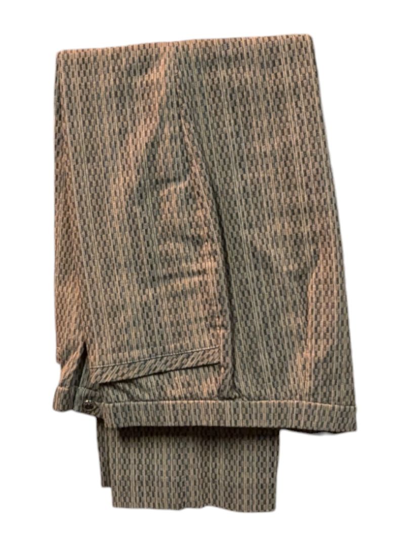 Flannel Brown Jacket w/ Pants (set of 2) Glensport Size 8