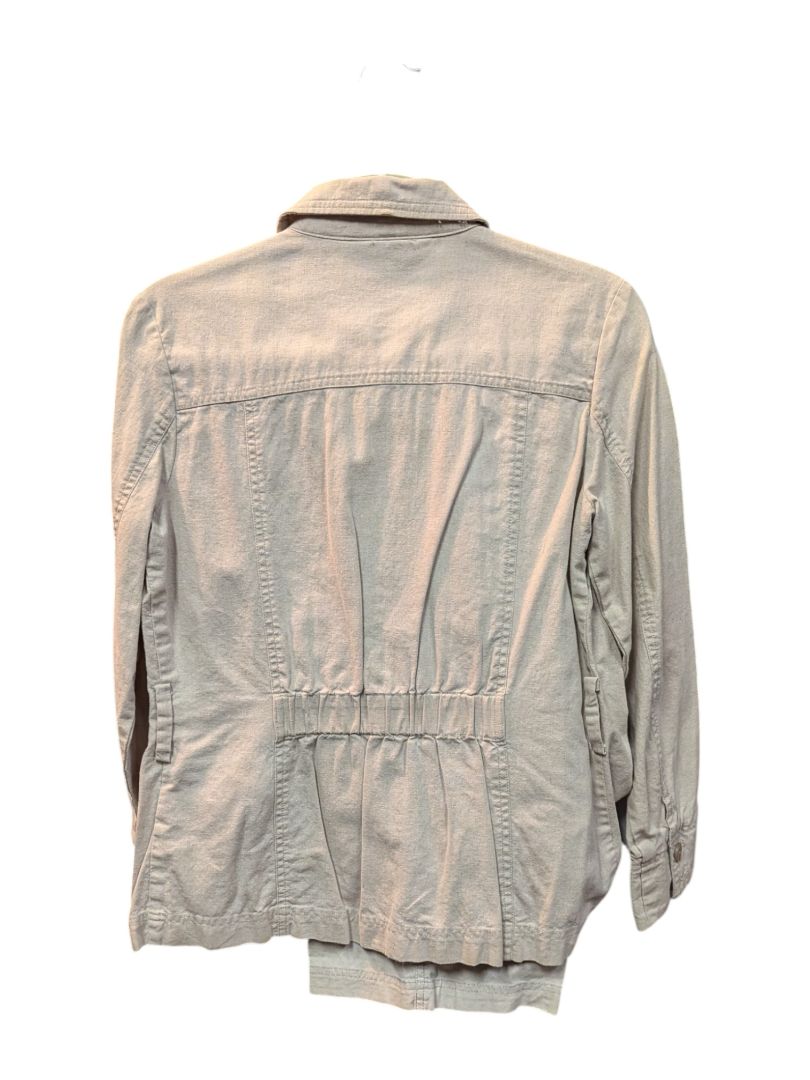 Cream Denim Coat w/ Pants (Set of 2) Denver Hayes Size S