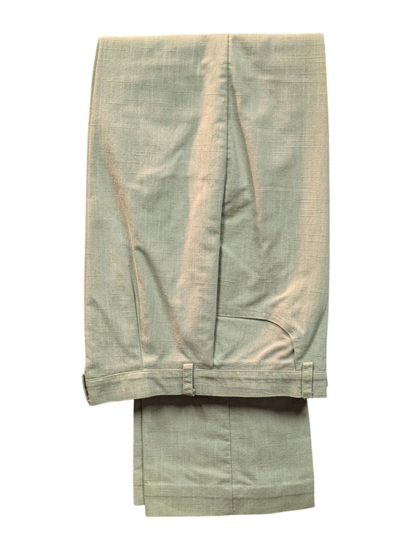 Pistachio Green Button Jacket and Pants w/ Rock Decor (Set of 2) Judy Joannou Size XS