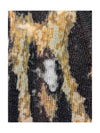 Leopard Pattern Sweater w/ Buttons Leo Guy Size 3