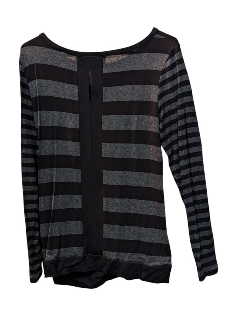 Black and Grey Lining Long Sleeves Dolcezza Size S