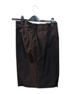 Black Zip-Up Skirt w/ Stretchable Waist Band Frank Lyman Size 4