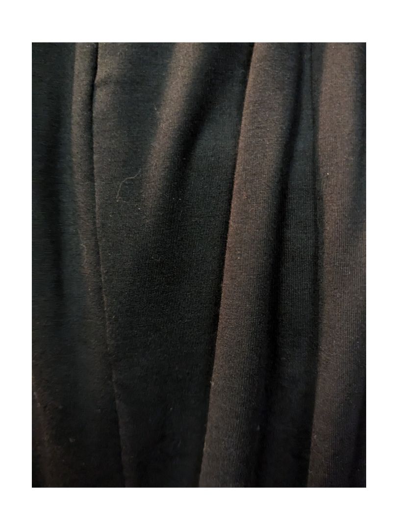 Soft Black Skirt w/ Adjustable Wasit Band