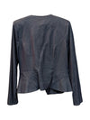 Navy Blue Zipper Jacket Nueva Size 8