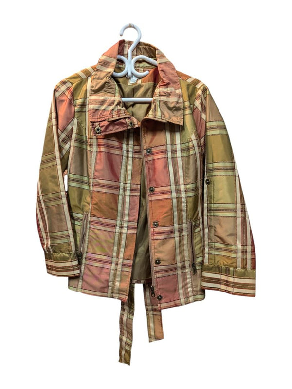 Brown Fannel Wax Coat Puli Size S