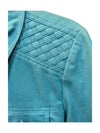 Teal Blue Denim Jacket w/ Grey Trousers (set of 2) Tribal Size 6