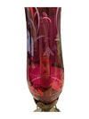 Vintage Bohemian-style Ruby Glass Lamp