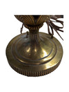 Vintage Bohemian-style Ruby Glass Lamp