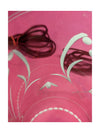 Vintage Bohemian-style Ruby Glass Lamp
