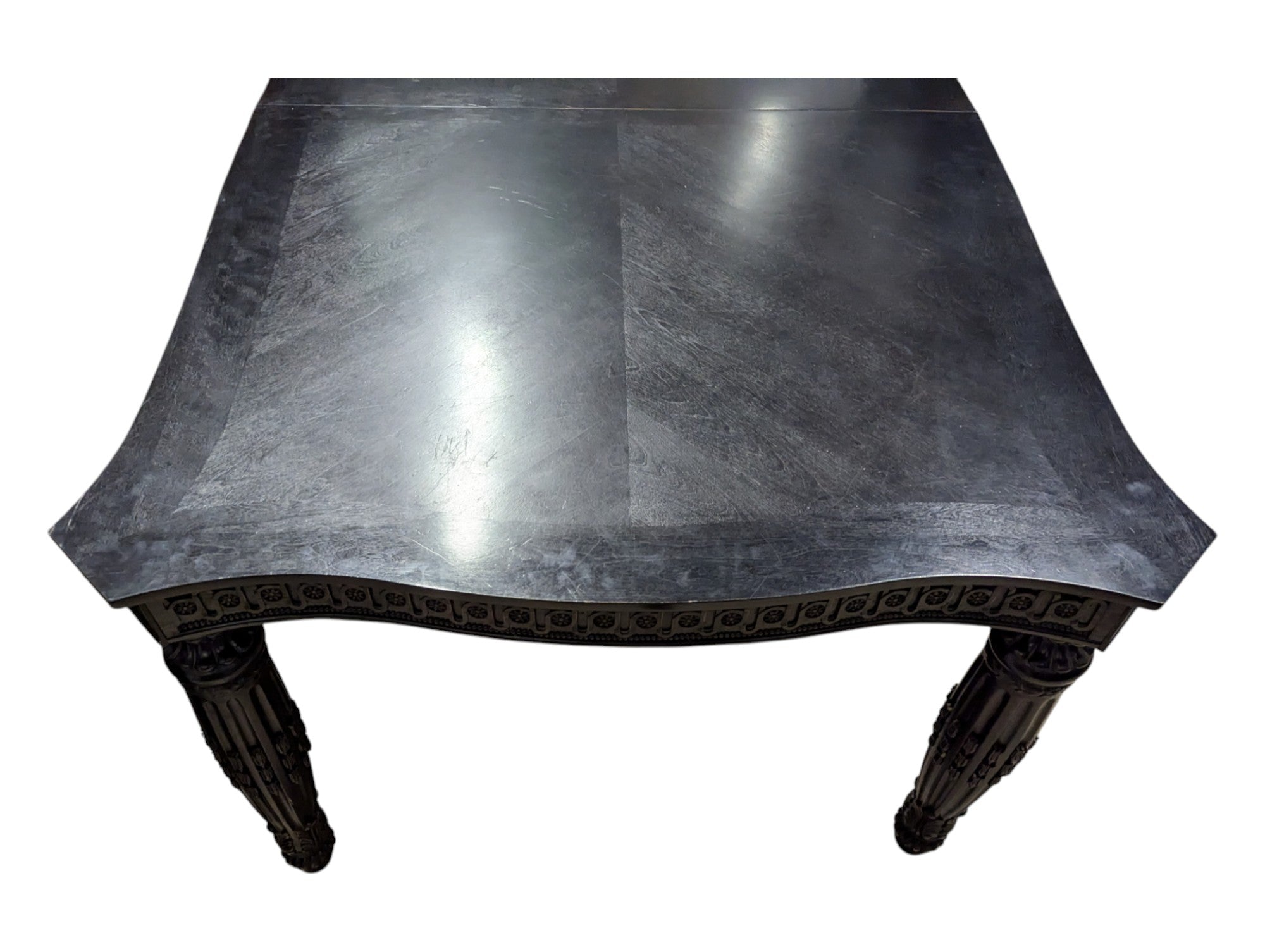Large Black Victorian Dining Table