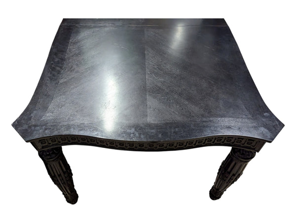 Large Black Victorian Dining Table