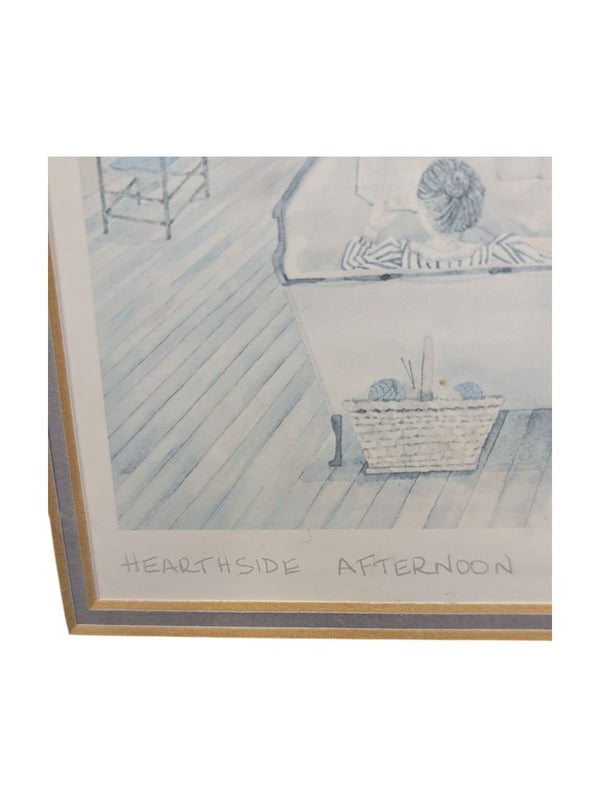 Helen Downing Hunter "Hearthside Afternoon" Print