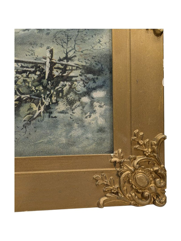 Winter Night Printed Artwork
