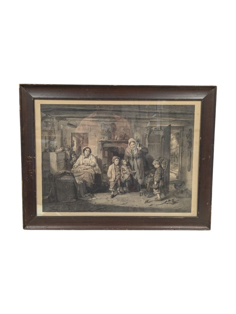 C.Rost Engraving by Thomas Faed 