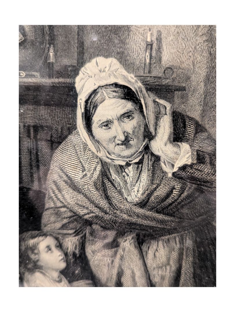 C.Rost Engraving by Thomas Faed 