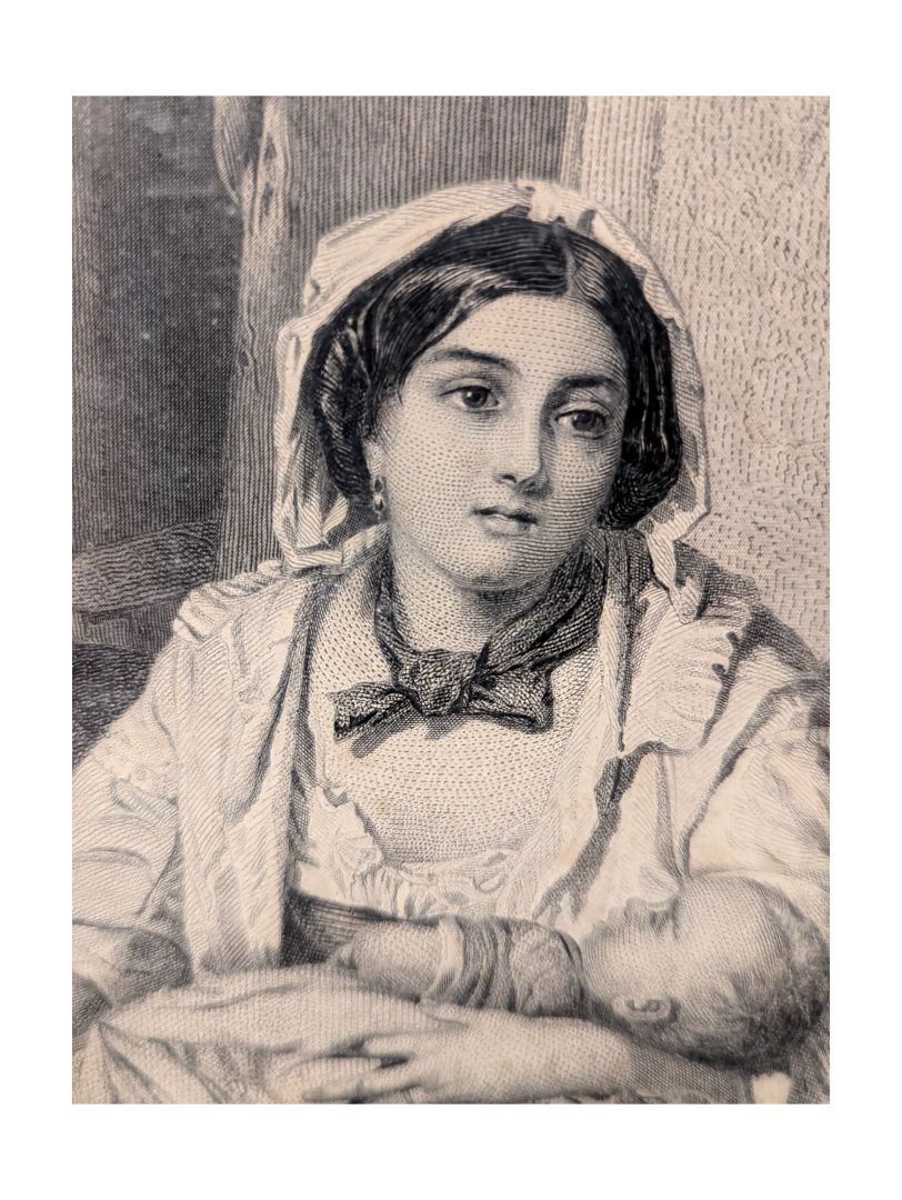 C.Rost Engraving by Thomas Faed 