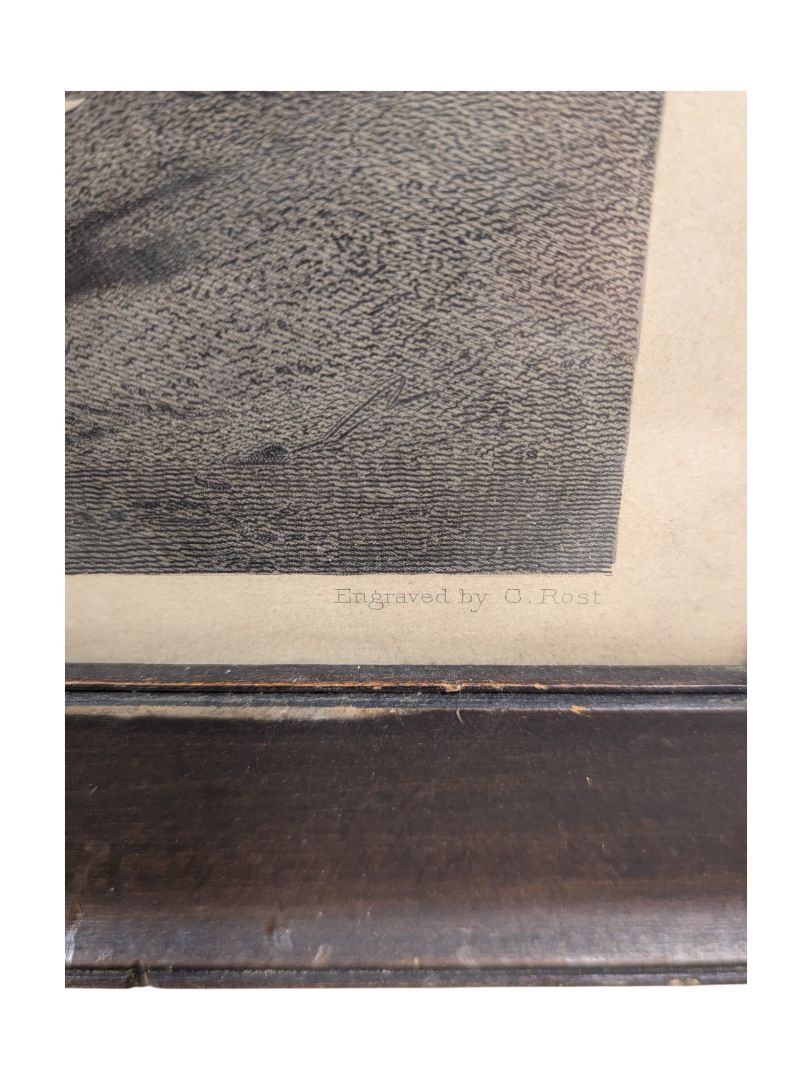 C.Rost Engraving by Thomas Faed 