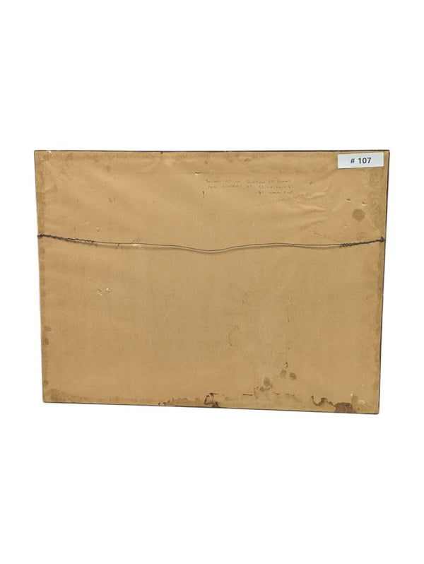 C.Rost Engraving by Thomas Faed "The Little Wanderer"