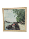 Square Painting Print of Boats