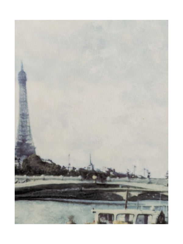 Square Painting Print of Boats