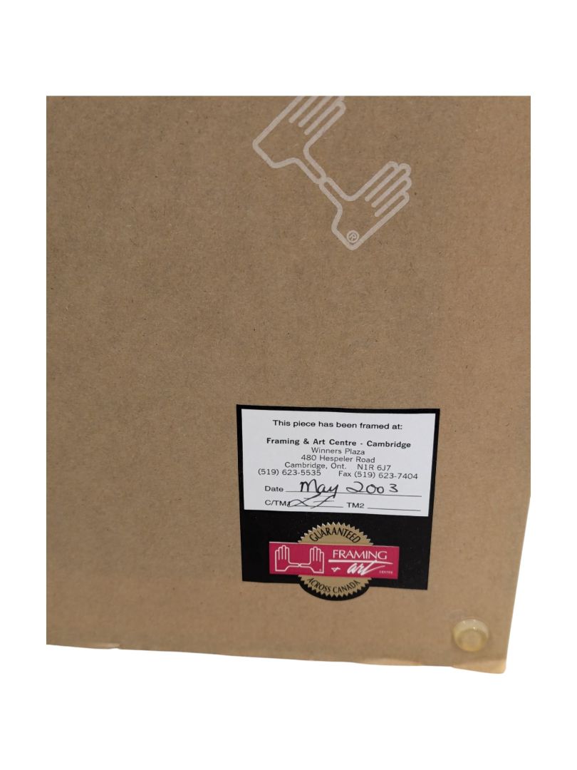 Square Painting Print of Boats