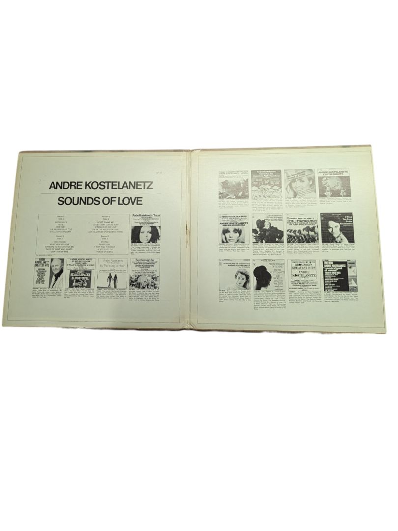 Andre Kostelanetz Sounds of Love (2 LP set) LP