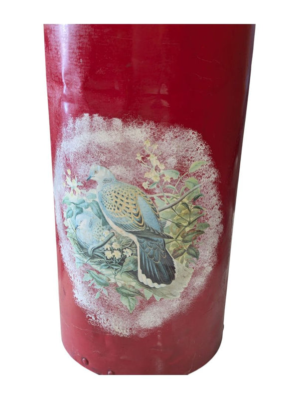 Vintage Red Umbrella Holder