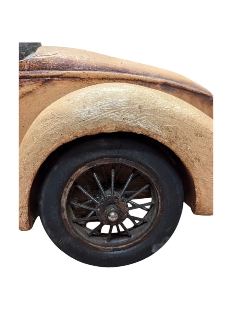 Vintage Wooden Roadster Model