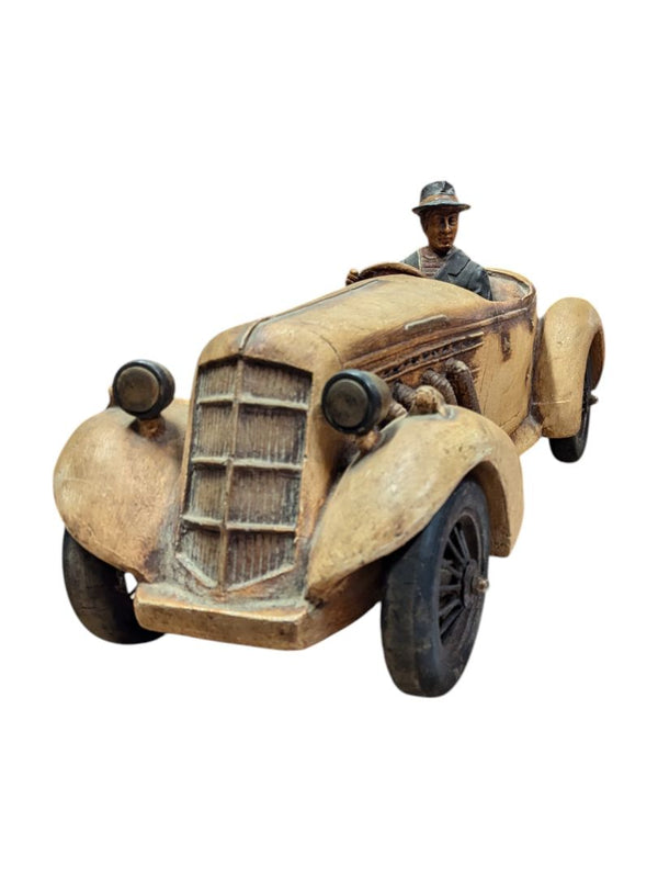 Vintage Wooden Roadster Model
