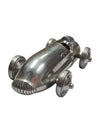 Vintage Aluminum Race Car Model