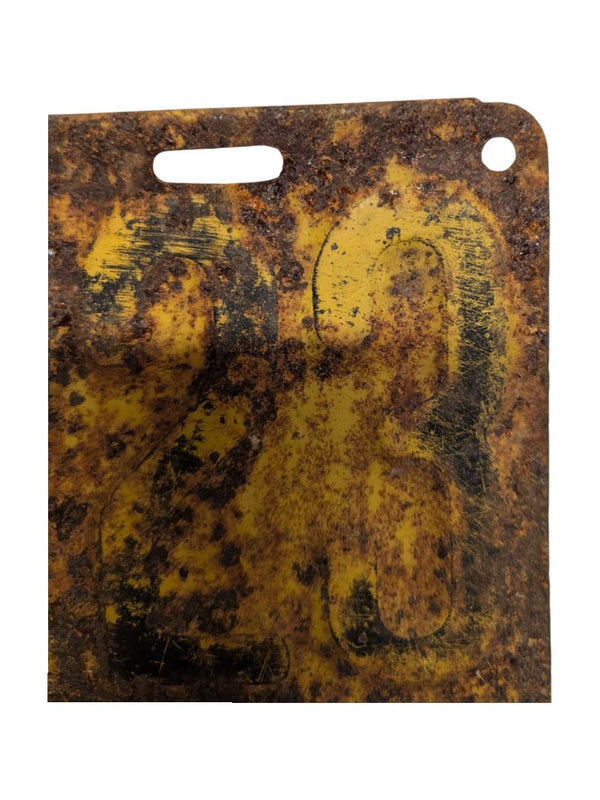 1924 Ontario License Plate