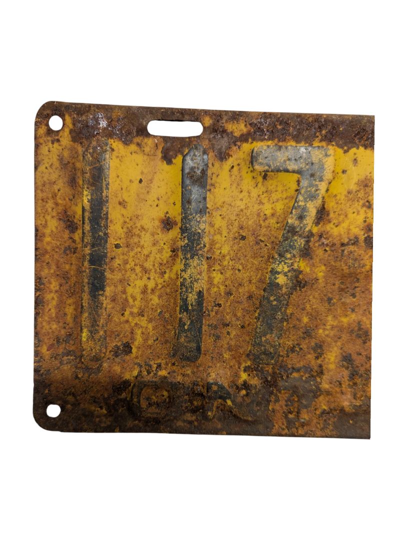 1924 Ontario License Plate