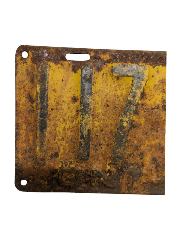 1924 Ontario License Plate