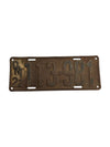1922 Ontario License Plate (2 pieces)
