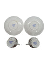 Elizabethan Fine Bone China Teacup and Saucer (4 pieces)