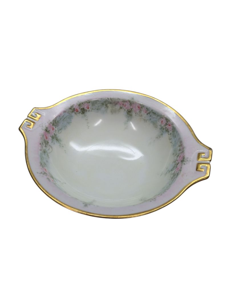 Golden Lining Serving Bowl